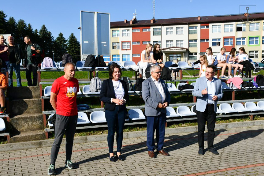 Mityng lekkoatletyczny szkół podstawowych w Korczynie