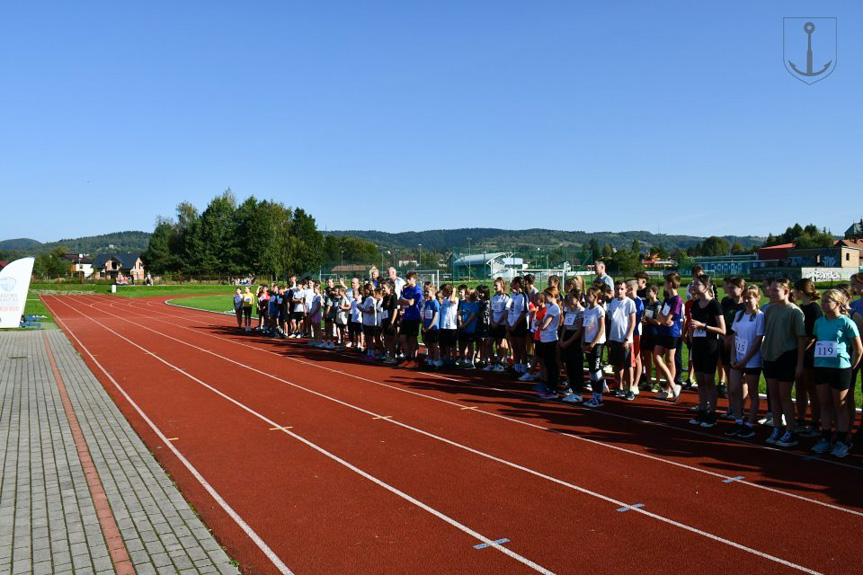 Mityng lekkoatletyczny szkół podstawowych w Korczynie