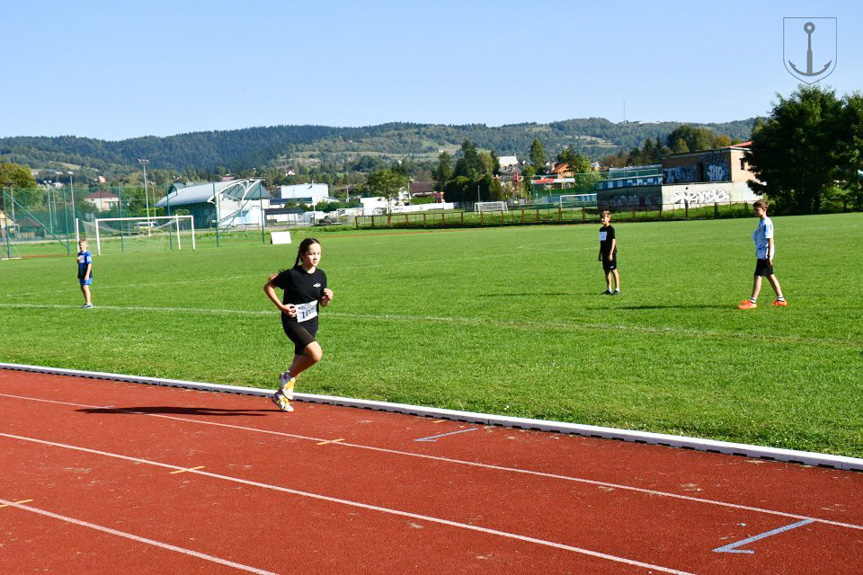 Mityng lekkoatletyczny szkół podstawowych w Korczynie