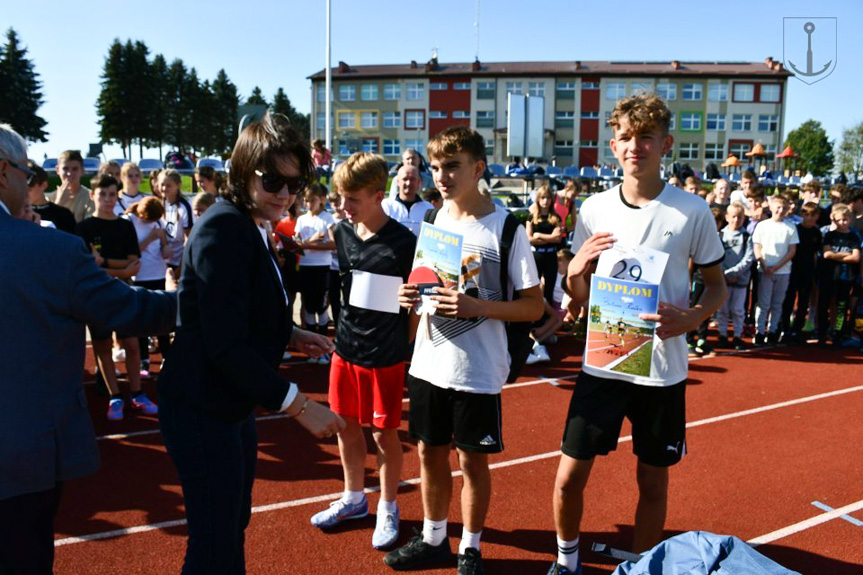 Mityng lekkoatletyczny szkół podstawowych w Korczynie