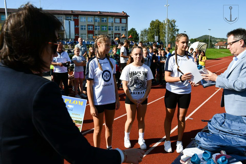 Mityng lekkoatletyczny szkół podstawowych w Korczynie