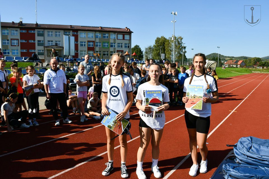 Mityng lekkoatletyczny szkół podstawowych w Korczynie