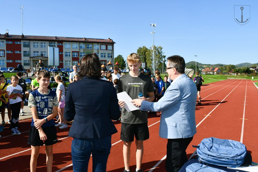 Mityng lekkoatletyczny szkół podstawowych w Korczynie