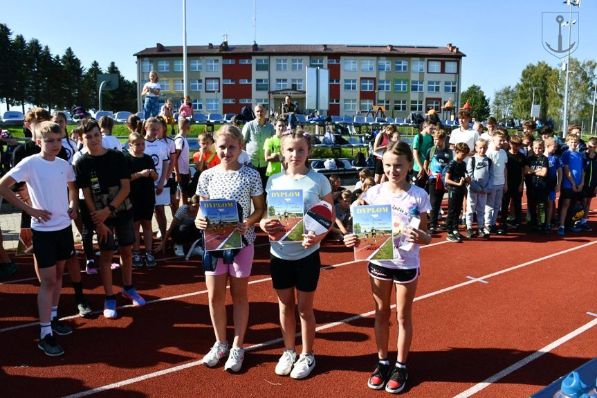 Mityng lekkoatletyczny szkół podstawowych w Korczynie