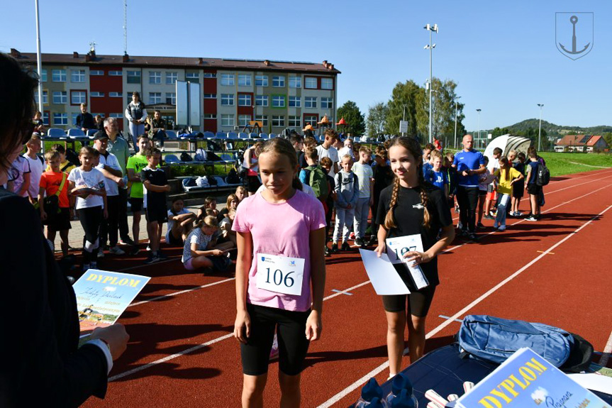 Mityng lekkoatletyczny szkół podstawowych w Korczynie