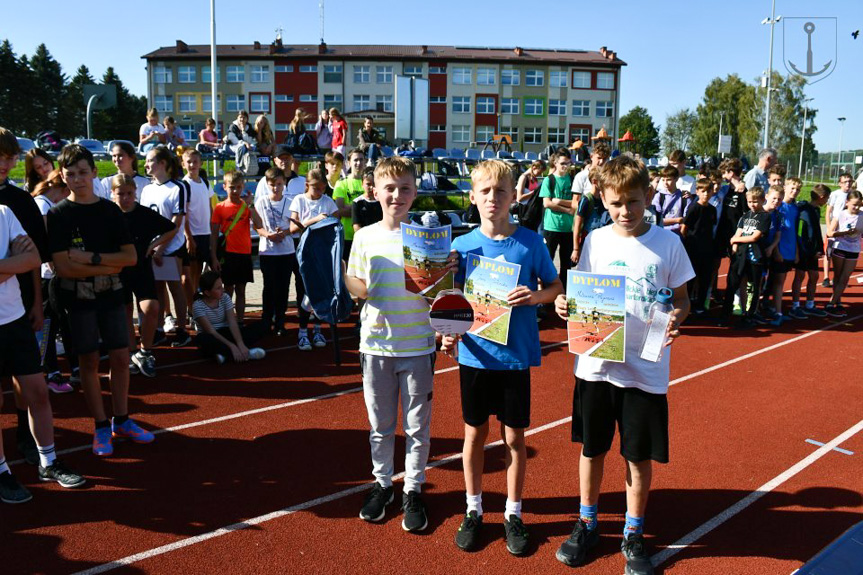 Mityng lekkoatletyczny szkół podstawowych w Korczynie