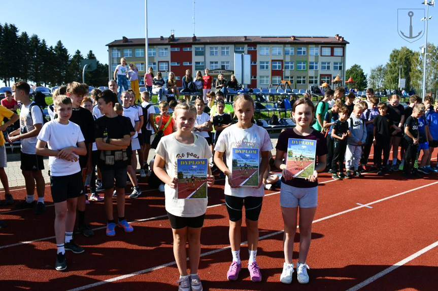 Mityng lekkoatletyczny szkół podstawowych w Korczynie