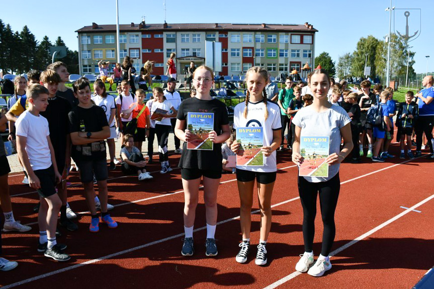 Mityng lekkoatletyczny szkół podstawowych w Korczynie