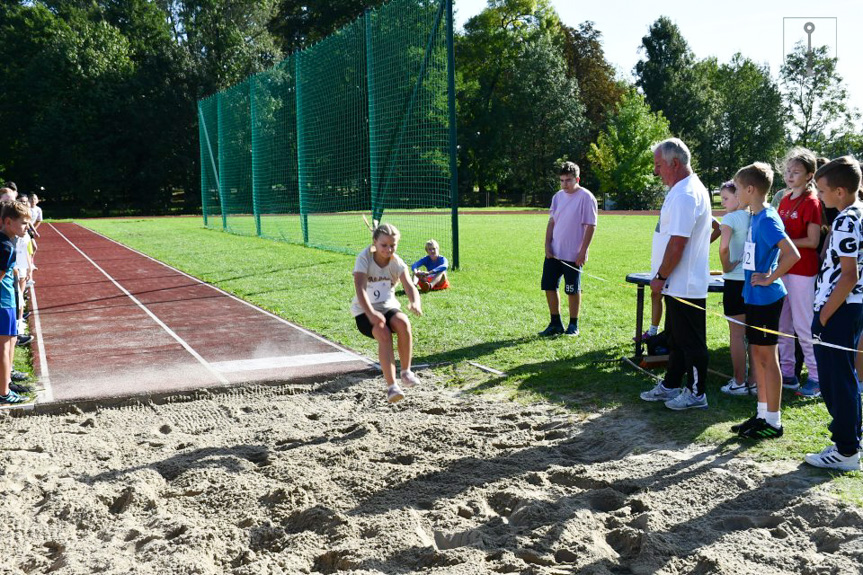 Mityng lekkoatletyczny szkół podstawowych w Korczynie