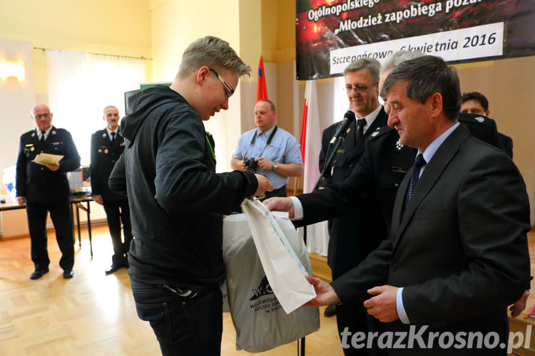 Młodzież zapobiega pożarom - Finał w Szczepańcowej