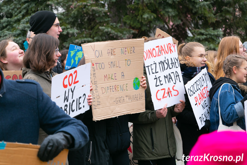 Młodzieżowy Strajk Klimatyczny w Krośnie