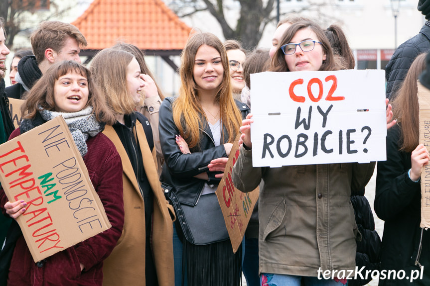 Młodzieżowy Strajk Klimatyczny w Krośnie