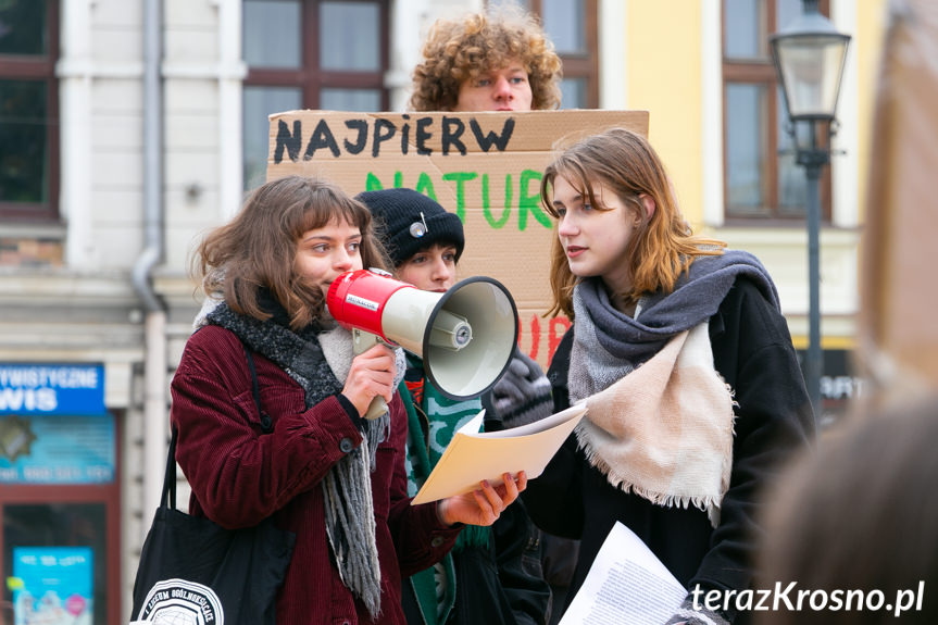 Młodzieżowy Strajk Klimatyczny w Krośnie