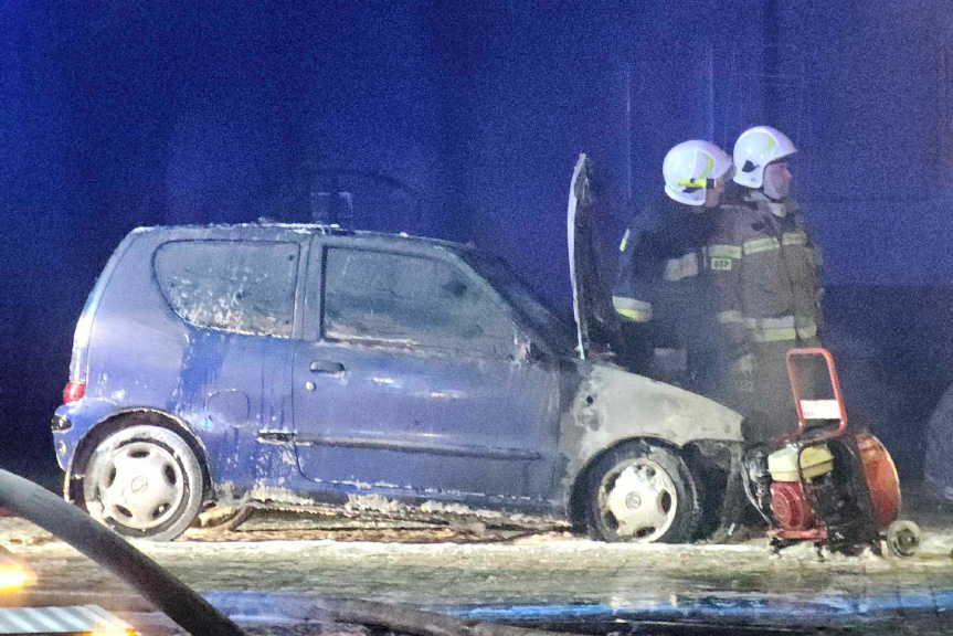 Moderówka. Pożar samochodu w garażu