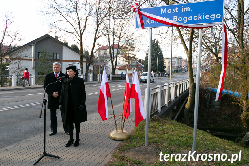 Nadanie imienia mostu dr. Kamila Bogackiego