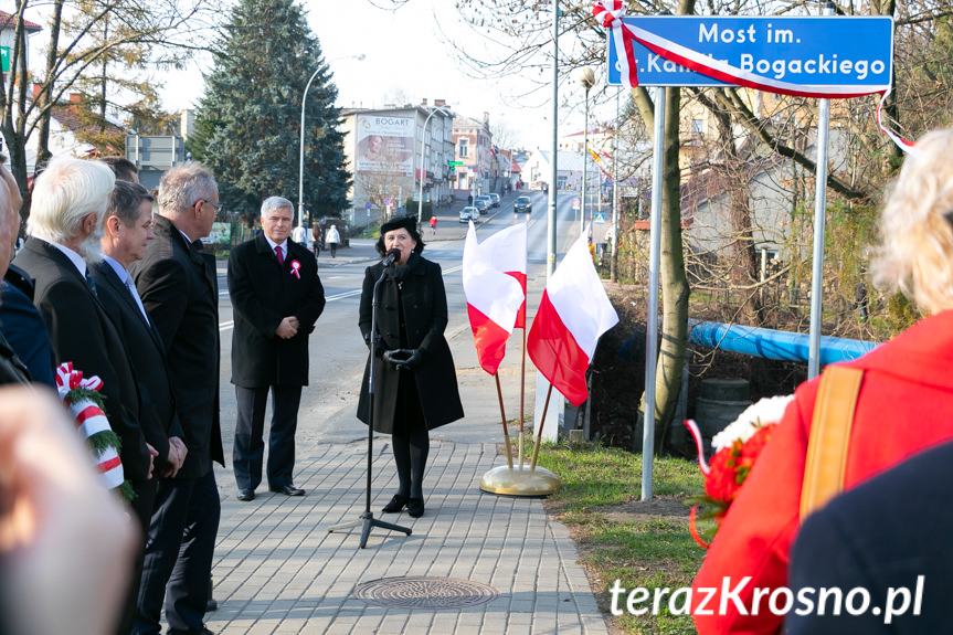 Nadanie imienia mostu dr. Kamila Bogackiego