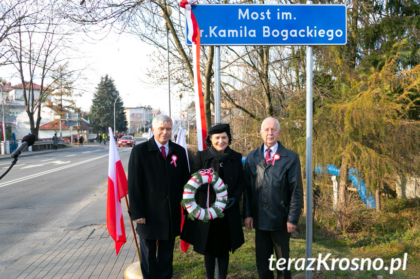 Nadanie imienia mostu dr. Kamila Bogackiego