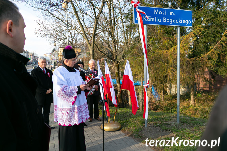 Nadanie imienia mostu dr. Kamila Bogackiego