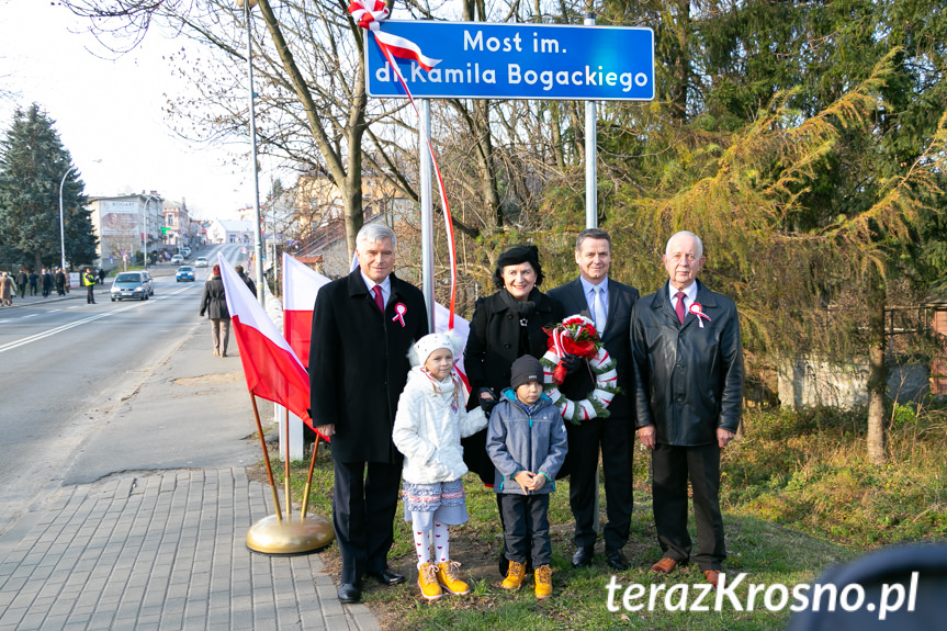 Nadanie imienia mostu dr. Kamila Bogackiego