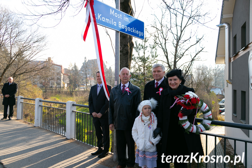 Nadanie imienia mostu dr. Kamila Bogackiego