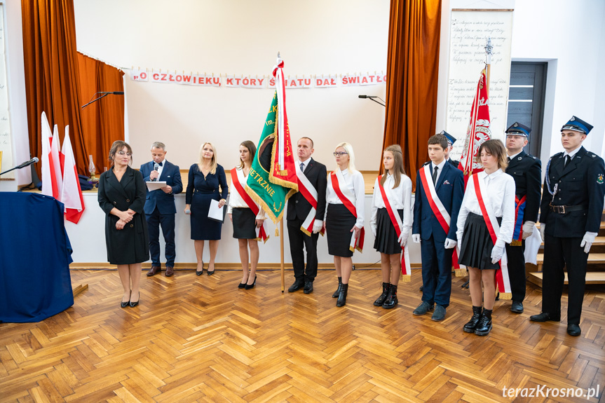 Nadanie szkole w Wietrznie imienia Łukasiewicza