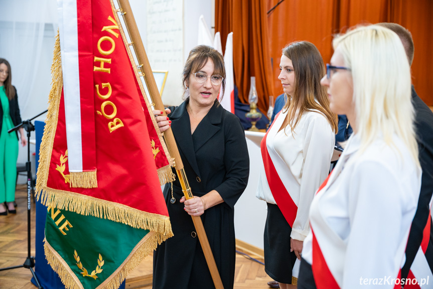 Nadanie szkole w Wietrznie imienia Łukasiewicza