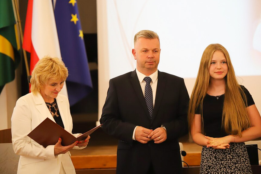 Nagrody Burmistrza dla najlepszych uczniów