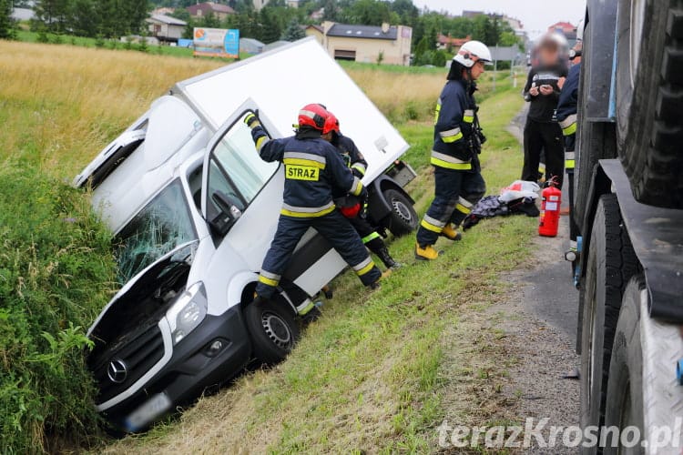 Najechanie na tył w Rymanowie