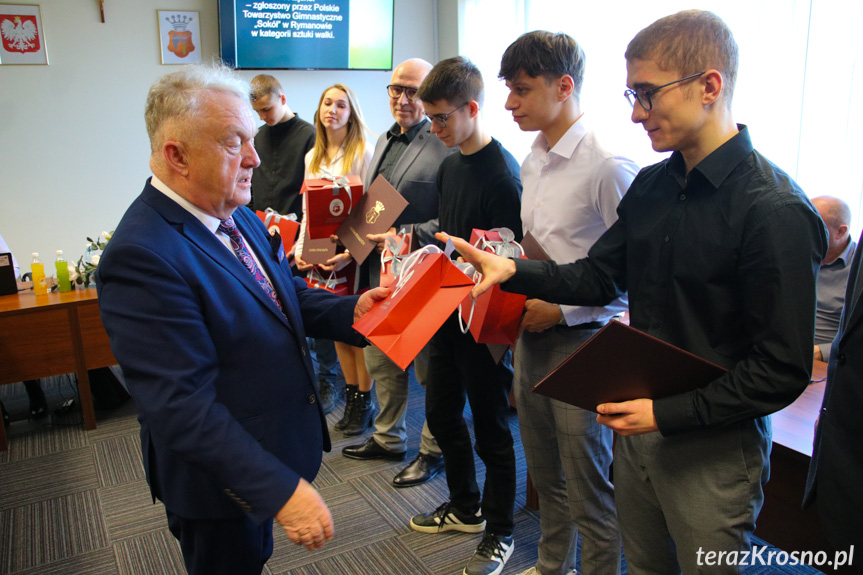 Najlepsi sportowcy w gminie Rymanów nagordzeni