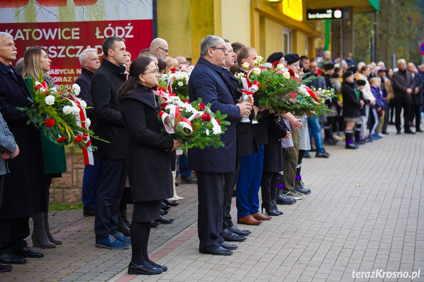 Narodowe Święto Niepodległości uroczystość w Iwoniczu-Zdroju