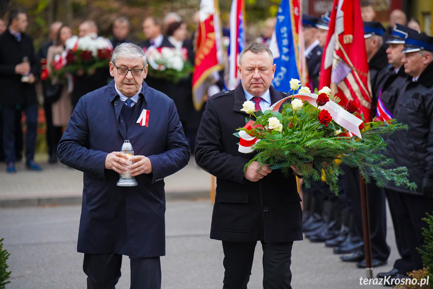 Narodowe Święto Niepodległości uroczystość w Iwoniczu-Zdroju