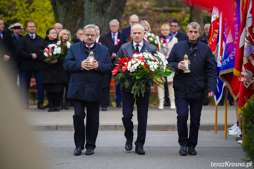 Narodowe Święto Niepodległości uroczystość w Iwoniczu-Zdroju