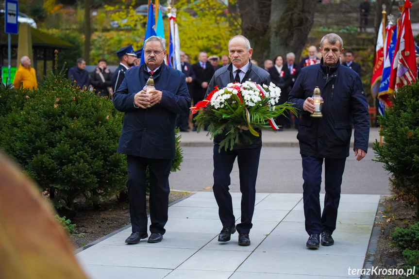 Narodowe Święto Niepodległości uroczystość w Iwoniczu-Zdroju