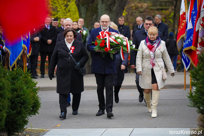 Narodowe Święto Niepodległości uroczystość w Iwoniczu-Zdroju