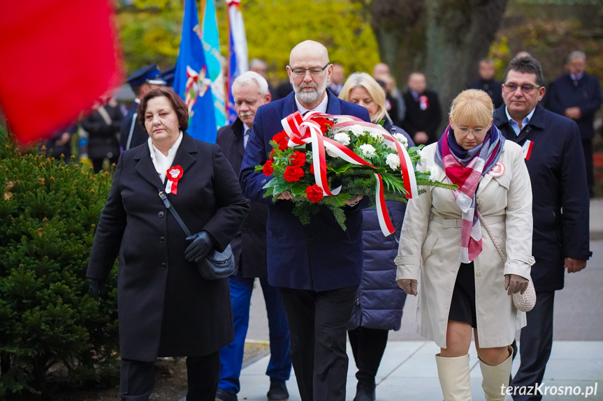 Narodowe Święto Niepodległości uroczystość w Iwoniczu-Zdroju