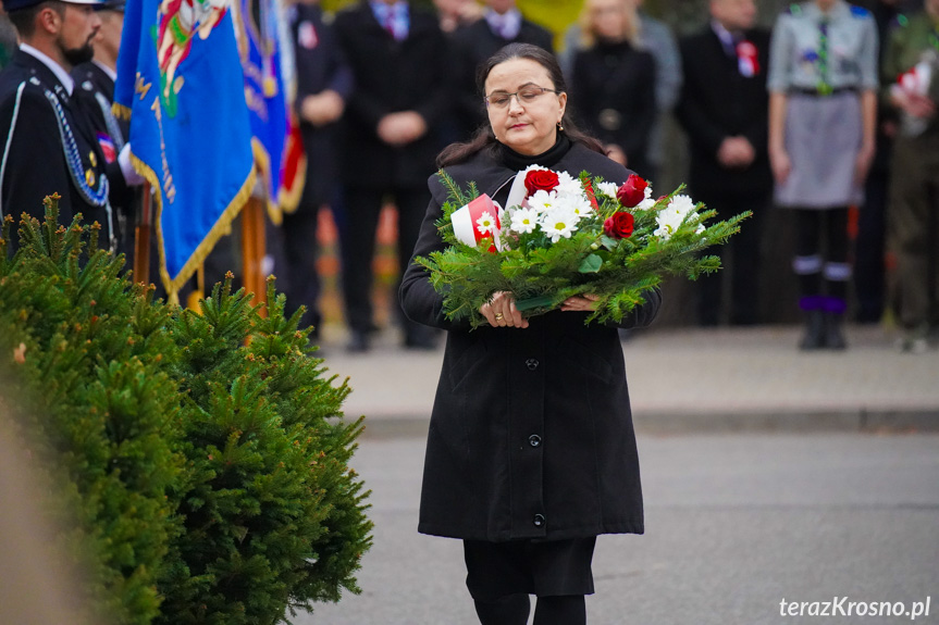 Narodowe Święto Niepodległości uroczystość w Iwoniczu-Zdroju