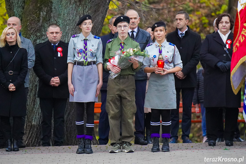 Narodowe Święto Niepodległości uroczystość w Iwoniczu-Zdroju