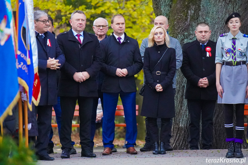 Narodowe Święto Niepodległości uroczystość w Iwoniczu-Zdroju