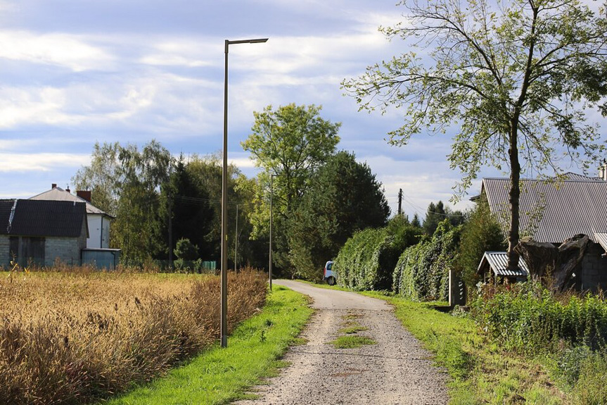 Nowe oświetlenie uliczne w Gminie Jedlicze