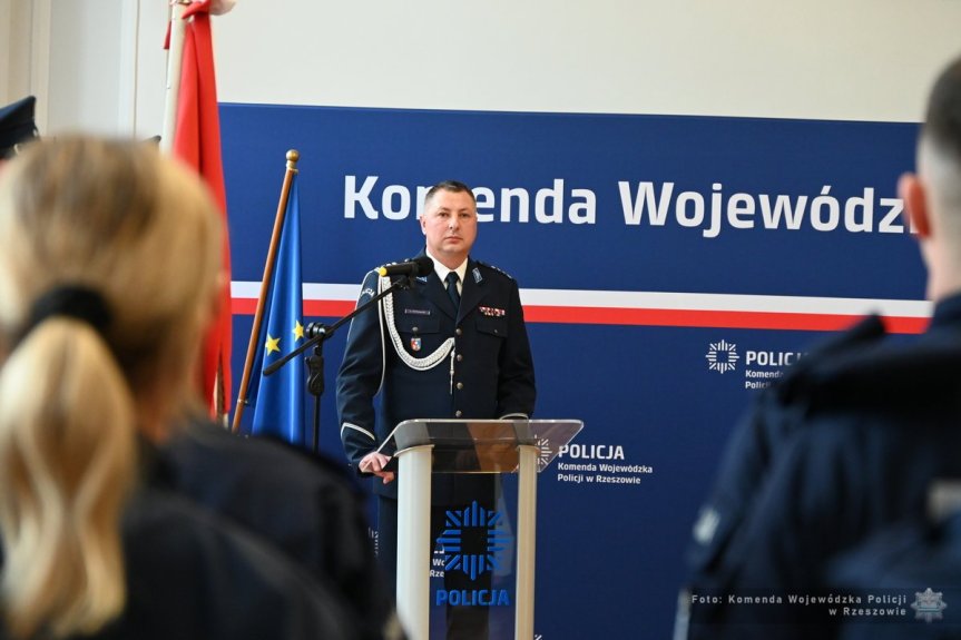 Nowi funkcjonariusze w szeregach podkarpackiej Policj