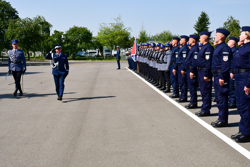 Nowo przyjęci policjanci złożyli ślubowanie