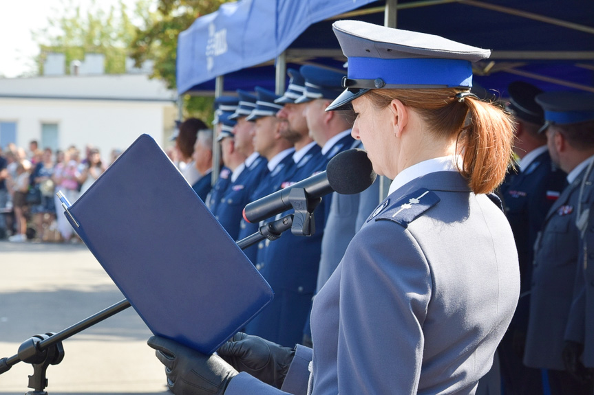 Nowo przyjęci policjanci złożyli ślubowanie