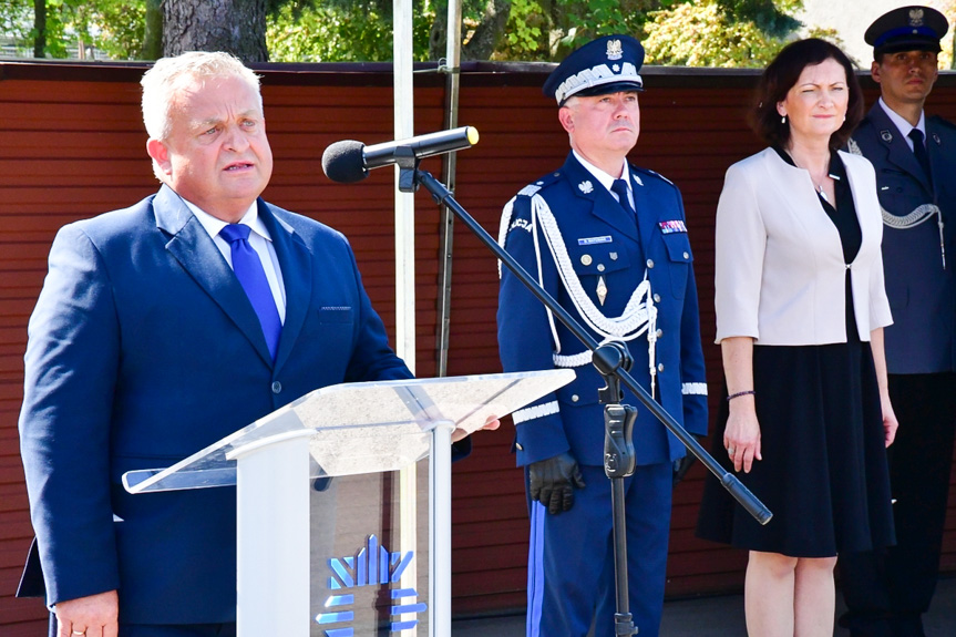 Nowo przyjęci policjanci złożyli ślubowanie