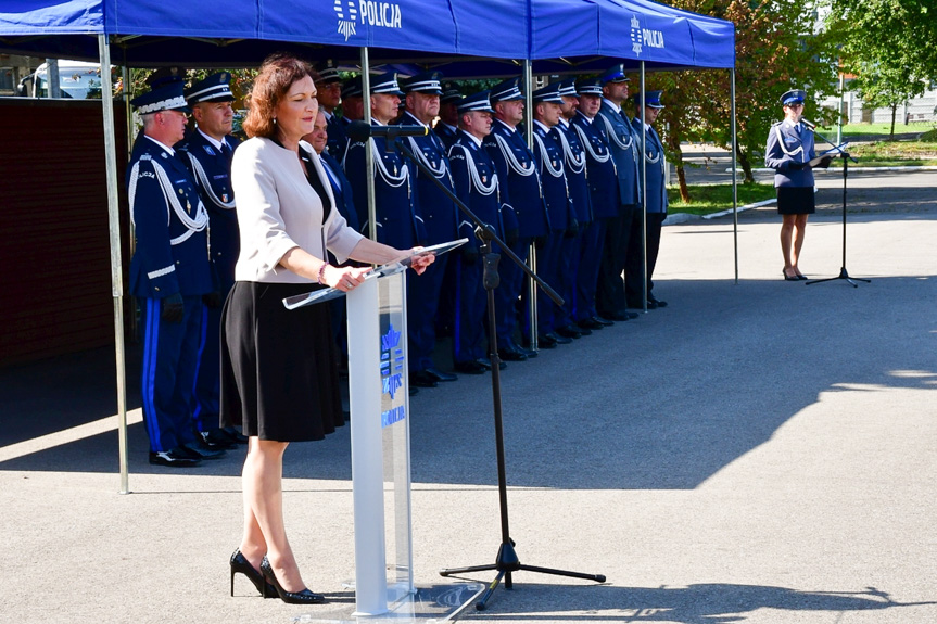 Nowo przyjęci policjanci złożyli ślubowanie