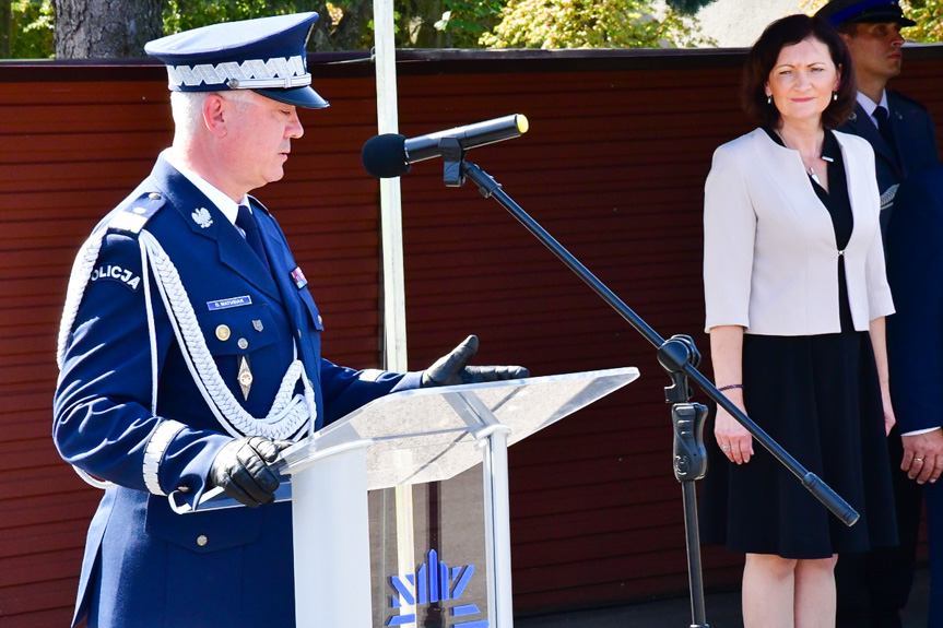 Nowo przyjęci policjanci złożyli ślubowanie