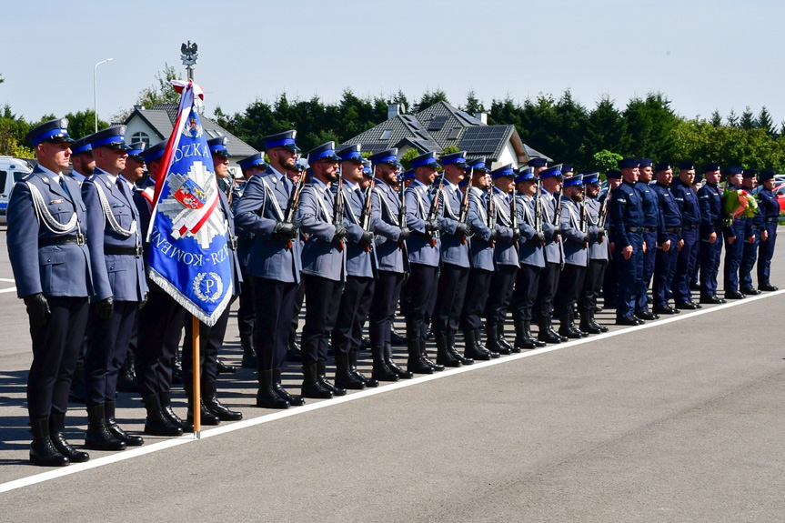 Nowo przyjęci policjanci złożyli ślubowanie