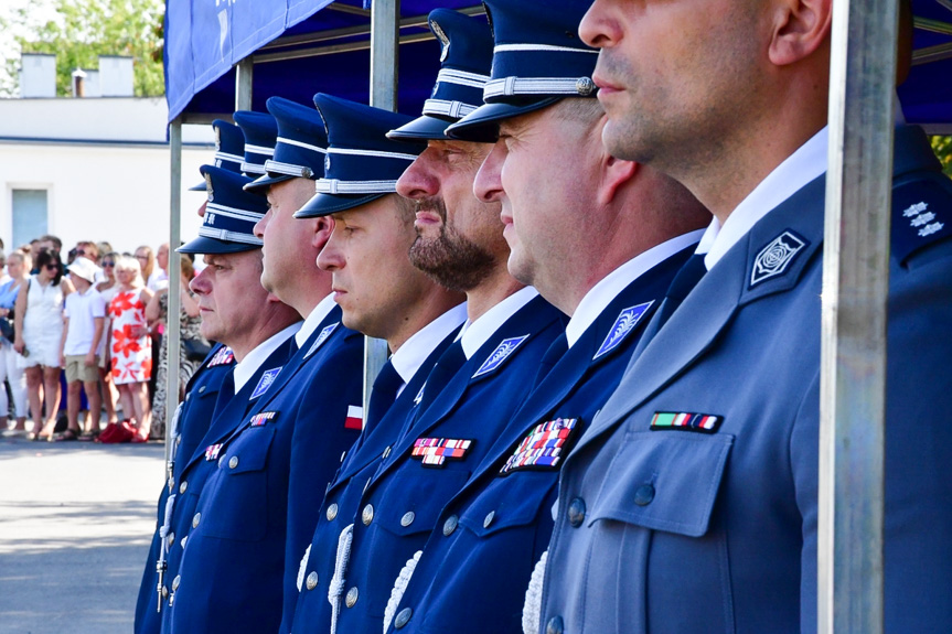 Nowo przyjęci policjanci złożyli ślubowanie