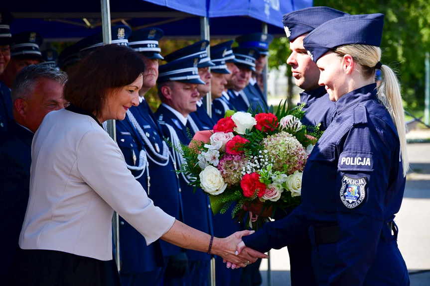 Nowo przyjęci policjanci złożyli ślubowanie