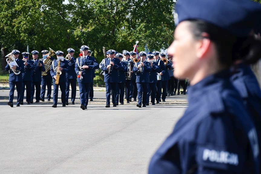 Nowo przyjęci policjanci złożyli ślubowanie