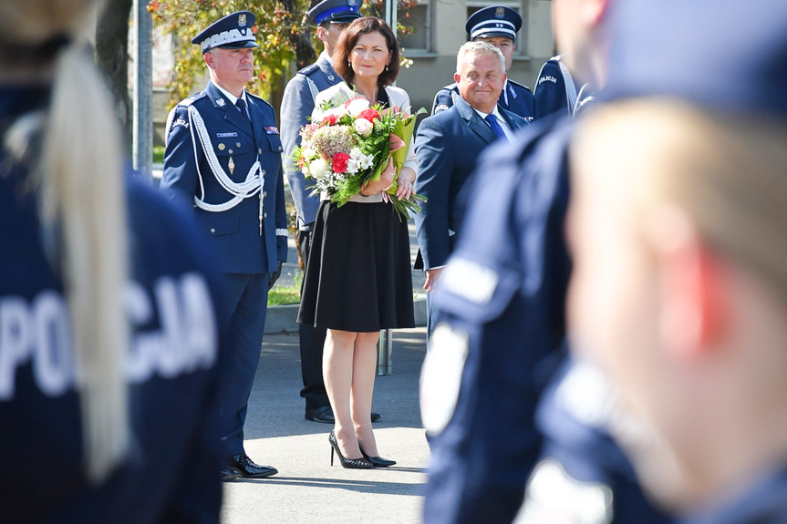 Nowo przyjęci policjanci złożyli ślubowanie